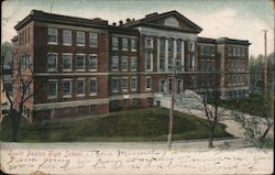 South Boston High School Massachusetts Postcard Postcard Postcard