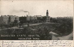 Rochester State Hospital Minnesota Postcard Postcard Postcard