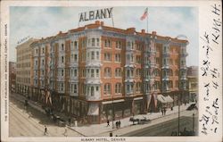 The Albany Hotel Denver, CO Postcard Postcard Postcard