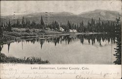 Lake Zimmerman Bellvue, CO Postcard Postcard Postcard