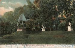 A Quiet Resting Place, Elifoh's Gardens Denver, CO Postcard Postcard Postcard