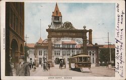 Union Depot Postcard