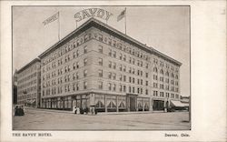 The Savoy Hotel Denver, CO Postcard Postcard Postcard