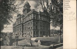 County Court House Postcard