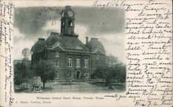 Wilbarger County Court House Postcard