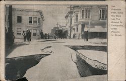 San Francisco Flats California 1906 San Francisco Earthquake Postcard Postcard Postcard