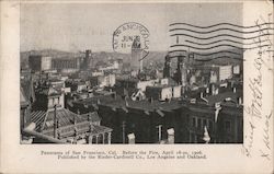 Panorama of San Francisco, Cal. Postcard