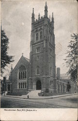 First M.E. Church of Germantown Postcard