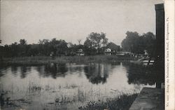 Along the Neshaminy at State Road Bridgewater, PA Postcard Postcard Postcard