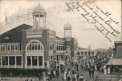 Steel Pier Atlantic City, NJ Postcard Postcard Postcard