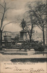 Phil Kearney Statue, Military Park Newark, NJ Postcard Postcard Postcard