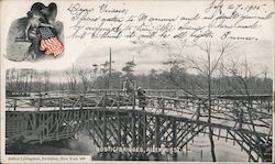 Rustic Bridges Postcard