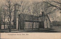 Congregational Church Postcard