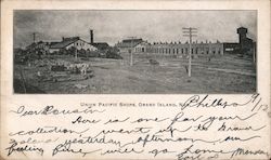 Union Pacific Shops Grand Island, NE Postcard Postcard Postcard