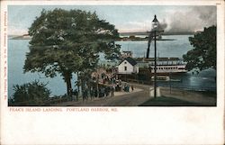 Peak's Island Landing Postcard