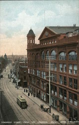 Congress Street from the Congress Square Hotel Postcard