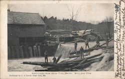 Mill and Dam Postcard