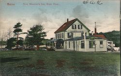 New Meadow's Inn, Rear View Bath, ME Postcard Postcard Postcard