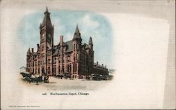 Northwestern Depot Postcard