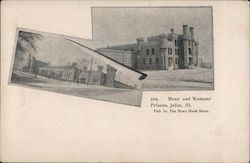 Men' and Womens' Prisons Joliet, IL Postcard Postcard Postcard