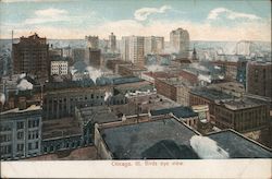 Birds Eye View Postcard