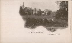 St. Mary's School Knoxville, IL Postcard Postcard Postcard