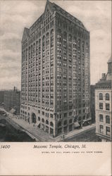 Masonic Temple Chicago, IL Postcard Postcard Postcard