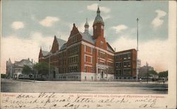 University of Illinois, College of Physicians and Surgeons Chicago, IL Postcard Postcard Postcard