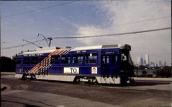 TTS Light Rail Vehicle No. 4002 Postcard