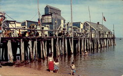 Jack's Wharf Postcard