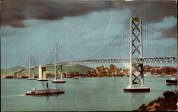 San Francisco Oakland Bay Bridge Postcard