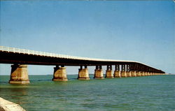 Bahia Honda Bridge Key West, FL Postcard Postcard