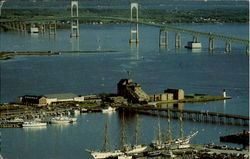 Goat Island Sheraton-Islander Newport, RI Postcard Postcard