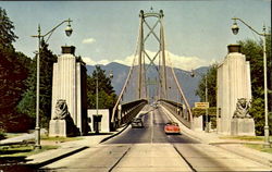 Lions Gate Bridge Postcard