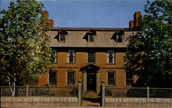 Derby House Salem, MA Postcard Postcard