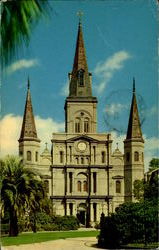 St. Louis Cathedral New Orleans, LA Postcard Postcard