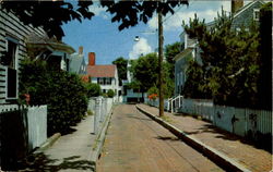 Martin Lane Nantucket, MA Postcard Postcard