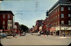 Main Street Herkimer, NY Postcard Postcard