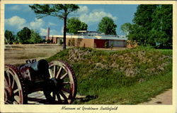 Museum At Yorktown Battlefield, Colonial Park Virginia Postcard Postcard