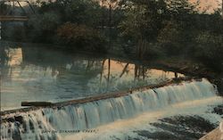 Dam on Stranger Creek Atchison, KS Postcard Postcard Postcard