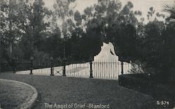 The Angel of Grief - Stanford University Palo Alto, CA Postcard Postcard Postcard