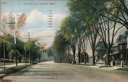 Andover St. Lowell, MA Postcard Postcard Postcard