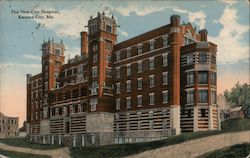 The New City Hospital Postcard