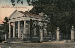 Clark Estate, Offices and Entrance to Cooper Park Cooperstown, NY Postcard Postcard Postcard