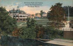 Riverton Park and Casino, from the Presumpscot Postcard