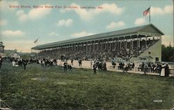 Grand Stand, Maine State Fair Grounds Postcard