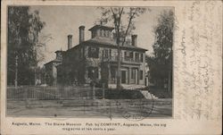 The Blaine Mansion Augusta, ME Postcard Postcard Postcard