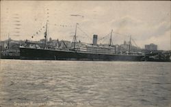 Steamer Minnesota at Seattle Docks Washington Postcard Postcard Postcard