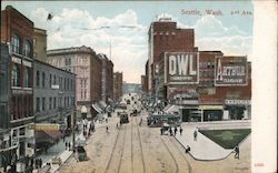 2nd Ave. Seattle, WA Postcard Postcard Postcard