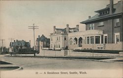 A Residence Street Seattle, WA Postcard Postcard Postcard